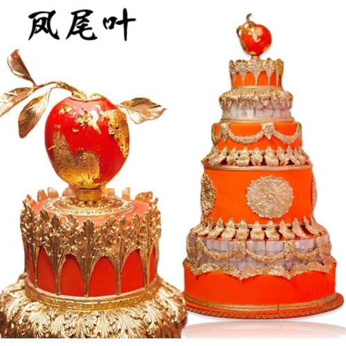 Classic Vintage trims mold clay mold lace moulds Classic lace fondant sugarcraft mold Christmas cake decorating mold LBM111