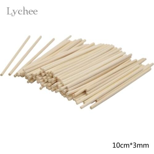 Lychee Life 100Pcs 3mm*10cm Rattan Reed Diffuser Replacement Living Room Incense Accessories