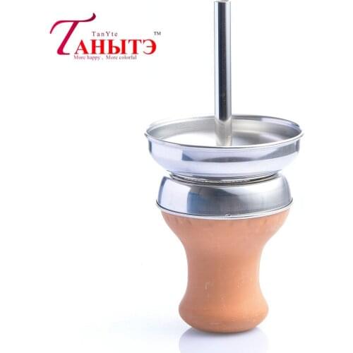 Metal Hookah Charcoal Bowl Holder Silver Shisha Tobacco Pipes Chicha Sheesha Cachimba Nargile Waterpijp Hookha Accessories smok