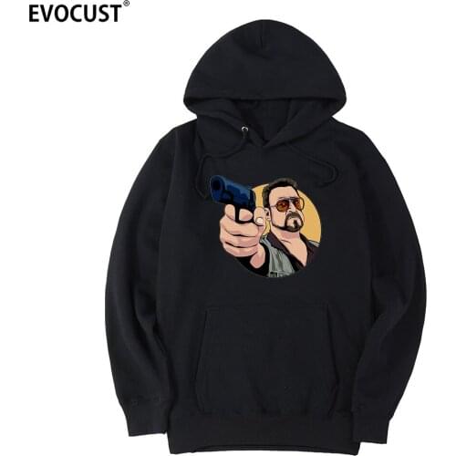 Jeff Bridges the big lebowski Coen Brothers men Hoodies Sweatshirts women unisex Combed Cotton