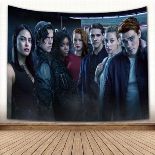Custom Riverdale tv Wall Hanging Tapestry Sheets Home Decorative Tapestries Beach Towel Yoga Mat Blanket Table Cloth