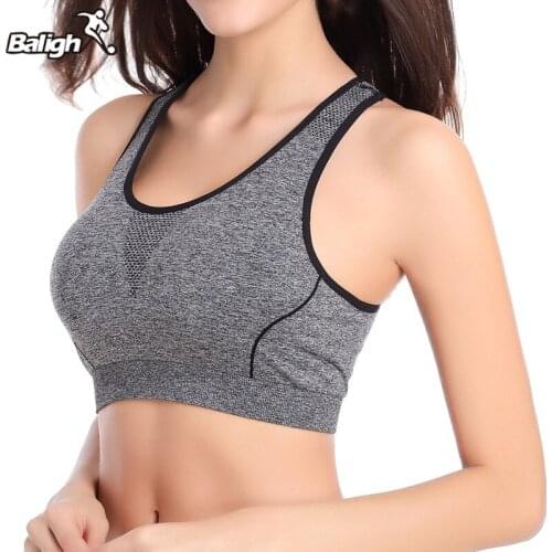 Sexy Women Sports Bra Super Stretch Seamless Yoga Tank Top Fitness M/L Outdoor