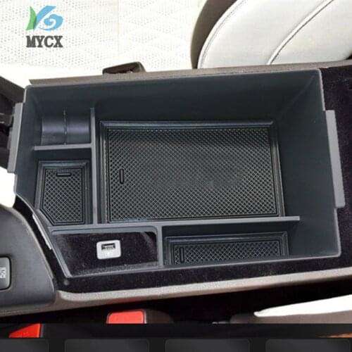 Special Use In Car 2018 For Infiniti QX50 Central Trunk Storage Box Tray Armrest Box Seat Service Case Sorting Function Tray