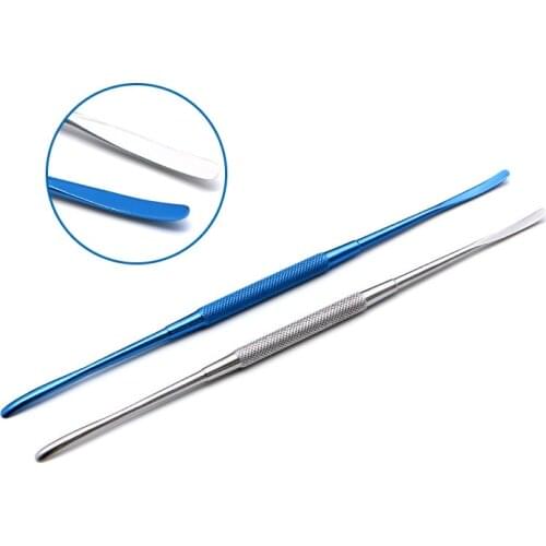 Titanium alloy stainless steel Freer periosteal elevator double-ended ophthalmic surgical instruments round handle