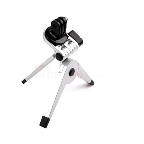 Universal Portable Tripod Stand Holder with Mount for Gopro Hero 2/3/3+ 4