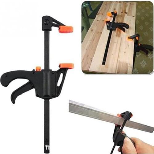 Wooden Board Clip Clamp Ratchet Carpentry Fixed Clip Quick Release Quick Squeeze Woodworking Folder Clip