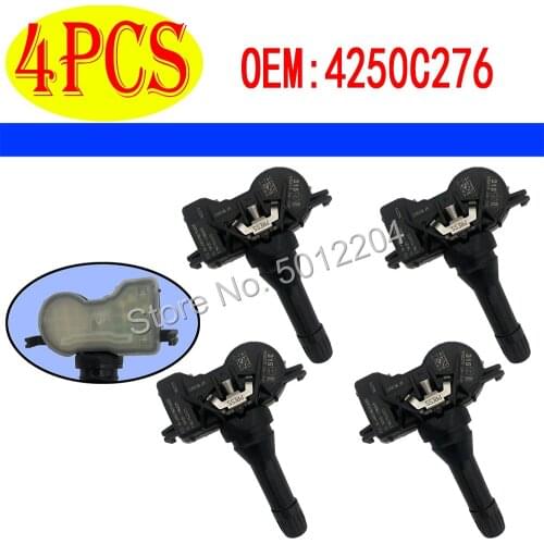 1/4pcs TYRE PRESSURE SENSOR FOR 2018 2019 2020 2021 MITSUBISHI OUTLANDER SPORT 315MHz TPMS SENSOR 4250C276 S180150005 4250D585