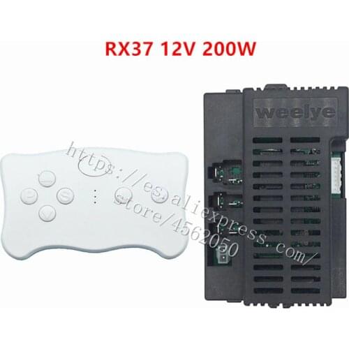 12V RX37 ChildrenS Electric Toy Car Remote Control, High-Power Controller With A Smooth Start Function 2.4G Transmitter