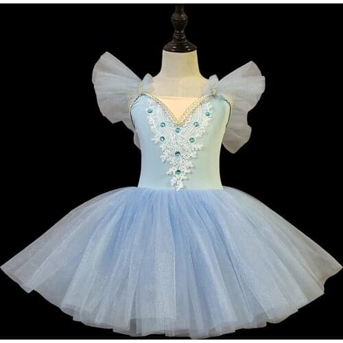 2021 Dancetree Professional childrens ballet skirt, pancake plate, ballet evening dress, adult, womens and girls' ballet suit