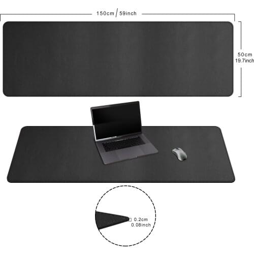 Large Leather Mouse Pad Gaming Computer Desk Mat Mousepad Big Mouse Mat Gamer Office Desk Pad Keyboard Mausepad For Laptop PC