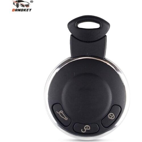 Dandkey 3 Buttons Smart Remote Key Shell Case For BMW Mini Cooper R56 Fob Replacement Keyless Entry Remote Key Cover