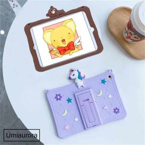 Kids Safe Shockproof Silicone Case For Samsung Galaxy Tab A 8.0 inch 2019 SM-T295 T290 T295 Tablet Protective Cover Coque +Strap