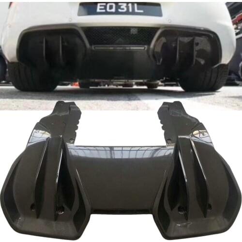 Auto Car rear bumper trunk diffuser Lip Real Carbon Fibber Diffuser For Mclaren MP4-12C 650S 675T bodykit rear bumper diffusers