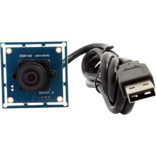 720p HD Wide Angle CMOS OV9712 camera usb2.0 170 degree fisheye security Camera Usb Webcam Camera Module ELP for Robotic Systems
