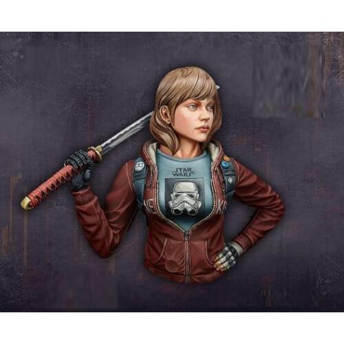 [tusk model]resin bust 1/10 scale resin model kits unpainted miniatures B1005