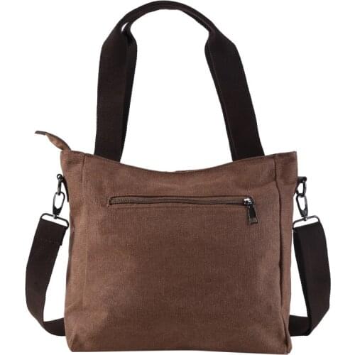 New Womens Canvas Handbag Casual Messenger Bag Designer Brand Handbag Fashion Purse Female Shoulder Cloth Bag