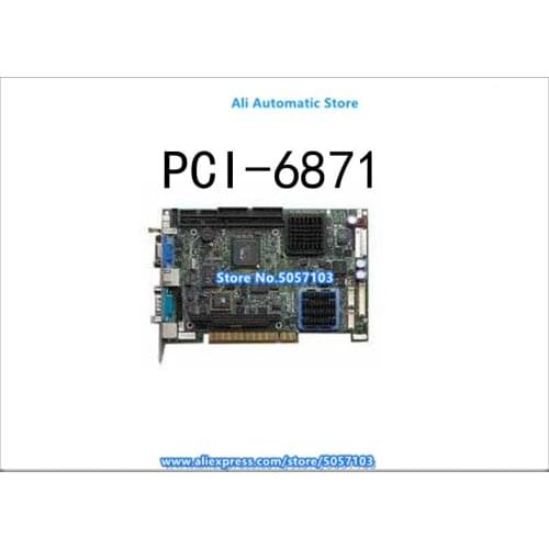 Original PCI-6871 Industrial Control Board HALF-Length CPU Card
