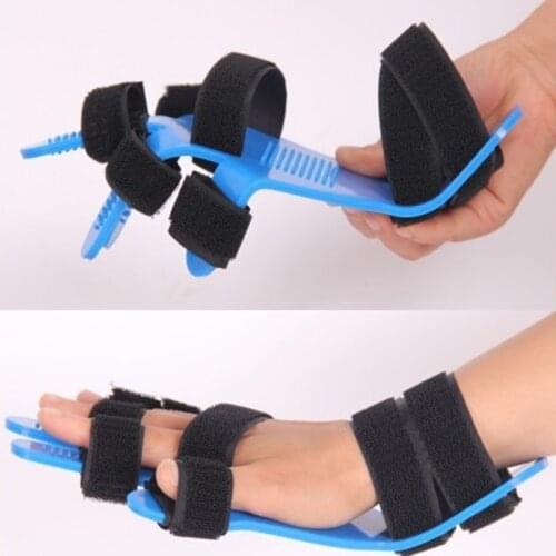 Hand Wrist Orthosis Separate Finger Flex Spasm Extension Board Splint Apoplexy Hemiplegia RightLeft Men Women with Shoulder Belt