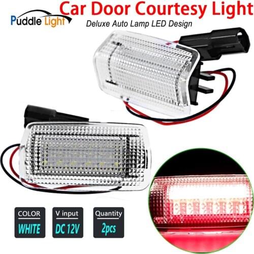 Fits For Toyota Land Cruiser Camry Prado Prius MK4 GT-86 For Lexus ES GS RX RC IS LS-Series Led Door Courtesy Light Bulbs White