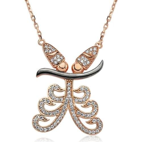 Tevuli 925 Sterling Silver Whirling Dervish Lady Necklace