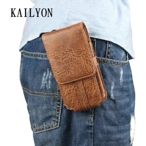 Z11 Max KAILYON 4 Style,TOP Quality Horizontal + Vertical Waist Belt Holster Phone Bag Pouch Case For ZTE nubia Z11 Max 6.0"