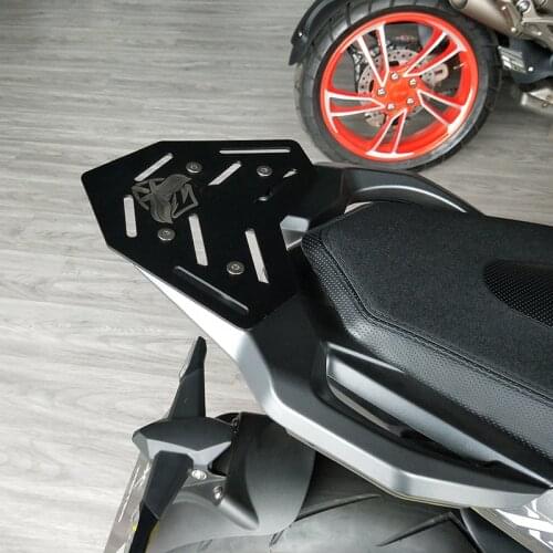 Motorcycle Rear Rack Tailstock Thickened Stainless Steel Bottom Plate for Zontes Zt310-x-x1-x2