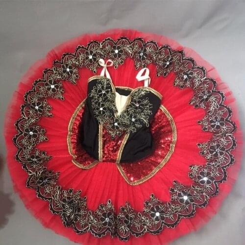 Women Dance Ballet Tutu Child Kids Ballerina Party Dance Costumes Pick Size