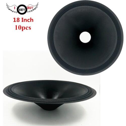 4pcs 18 Inch Woofer Speaker Paper Cone 442mm 76.5 Core Height 116 mm Four Fold Line Cloth Edge Corrugated Thick Drum Paper Cone