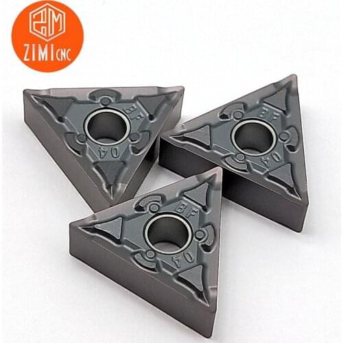 10PCS TNMG160404-BF WS7125 carbide insert Indexable Turning Insert Tools cnc lathe tools for stainless steel cnc inserts