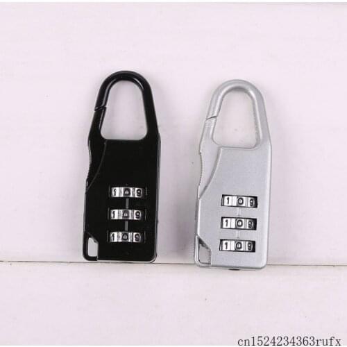 100 Pcs Number Code Password Lock Dial Digit Combination Padlock Security Travel Safe Lock for Padlock Luggage Lock of Gym