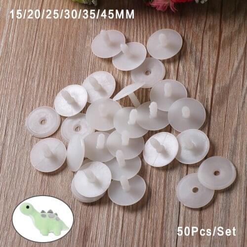 50sets 15mm-45mm Plastic Doll Joints Doll Accessories For Teddy Bear Toy Doll Making Joint doll DIY material Scrapbooking Crafts