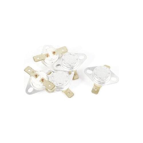 5 x 250V 10A 90 Celsius NC Normal Close Thermostat Temperature Thermal Switch