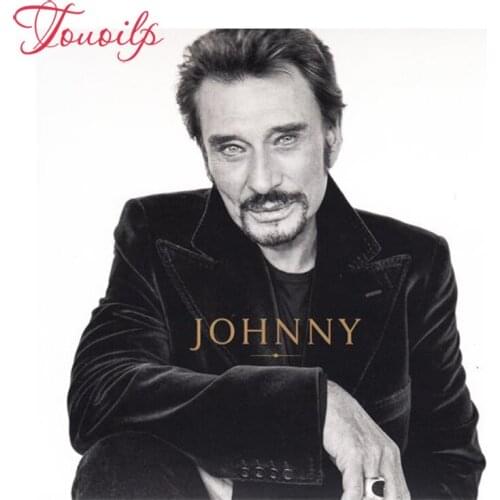 Full 5D "Johnny Hallyday" Diamond Painting Needlework Embroidery Round&square Rhinestones Cross Stitch Living Room Decoration