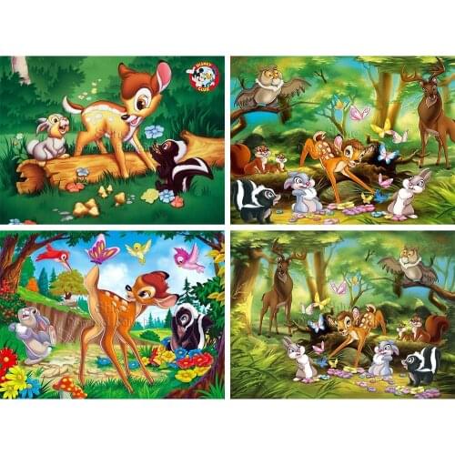 Diamond Painting Disney Fawn Bambi Cartoon Animals New Arrivals Deer Hobby Art 5D DIY Mosaic Embroidery Handicraft Home Decor