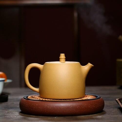 Yixing Teapot Purple Clay Chinese Samovar Tea Maker Teapots Oolong Puer Premium Tetera Ceramica Kitchen Supplies EH60TP