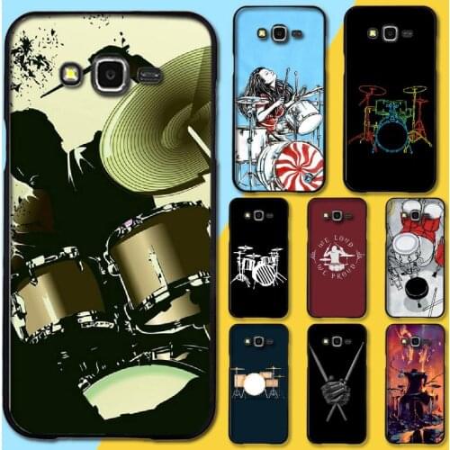 PENGHUWAN Musical Instrument Drum Drawing DIY Luxury Phone Case For Samsung Galaxy J7 J8 J3 J4 J5 J6 Plus 2018 Prime
