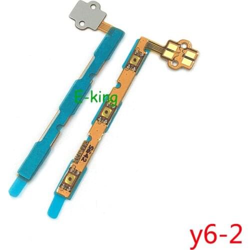 For Huawei Y6-2 Y6 II CAM-L21 Power On Off Volume Up Down Switch Side Button Key Flex Cable Replacement Parts