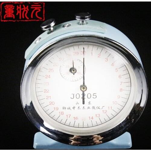 Physics Experiment Timer Mechanical Stop Clock Stopwatch Timing 30s 0.1s Physics Teaching Instrument Mechanical Clock Stopwatch
