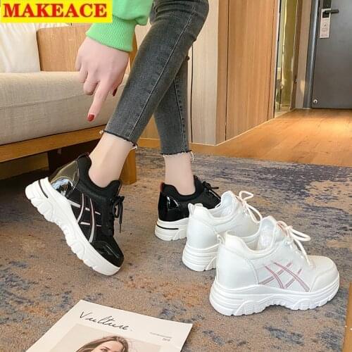 Shoes for Women Sneakers 2021 New Thick Soles Breathable Mesh Shoes Fashion Strap All Outdoor Walking Shoes Running Shoes