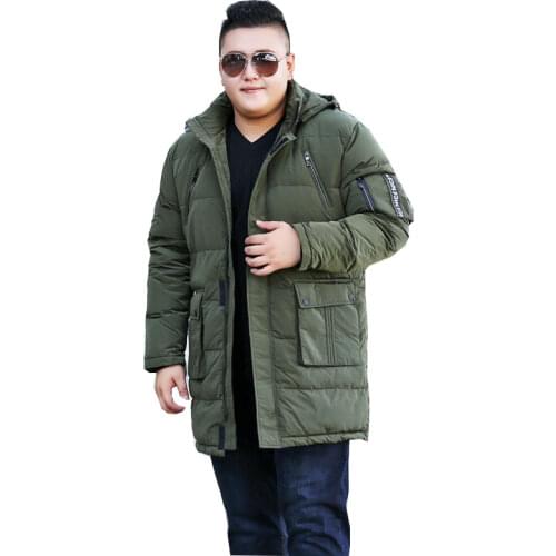 2017 New Winter jacket Mens Warm Coat Fashion Casual jacket Long Thickening Large size XL-7XL 8XL 9XL 10XL Mens Winter Coat