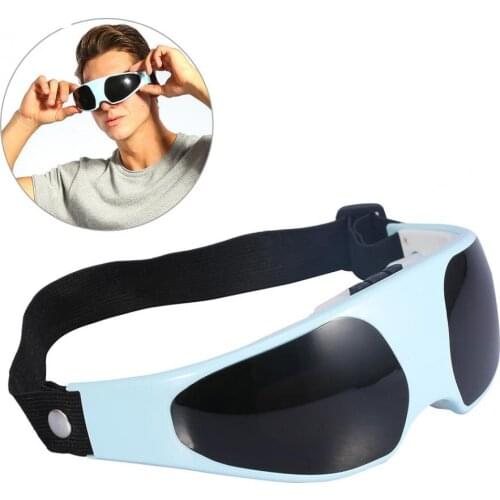 Eye Massager Electric Relieve Fatigue Migraine Anti Myopia Magnetic Therapy Massage Ease Eye Bag Head Forehead Relaxation Device