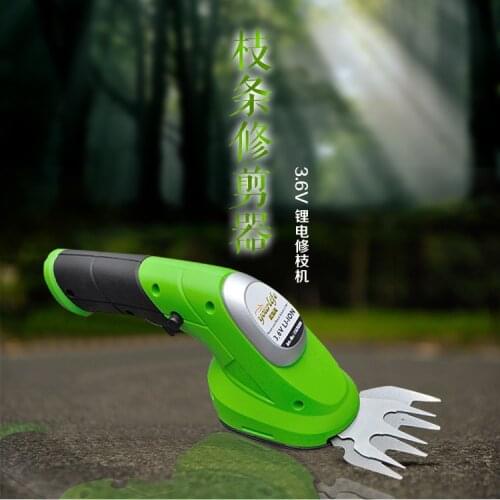 Multipurpose lawn mower 2000mAh rechargeable lithium battery wirless grass cutting machine manganesesteel blade grass cutter