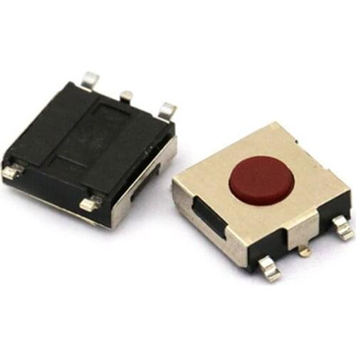 Patch 6 * 6 * 2.5mm touch switch micro switch button switch (50pcs)