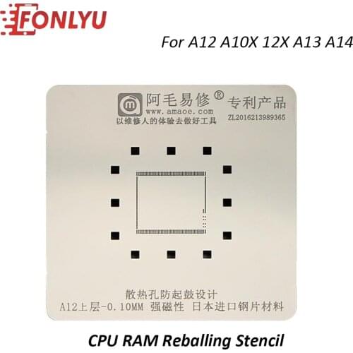 Amaoe Strong Mag Steel Mesh For iPhone A12 A10X A12X A13 A14 CPU RAM Tin Planting Mesh Planting Table With Anti Druing