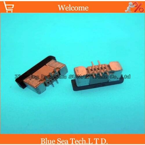 Erect SMD type Staggered Pin FPC/FFC 5 Pin 0.5mm cable connector socket for LCD screen of DVD/GPS/MP3/PDA/Phone ect.ROHS