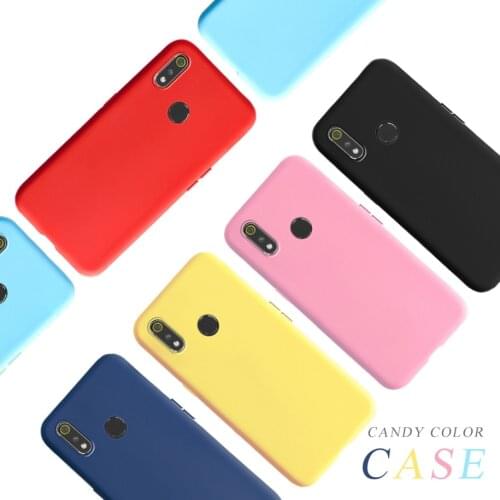 Luxury Case For OPPO Realme C3 Case Pastel Candy Cover Realme 3 Pro Soft TPU Phone Case for OPPO Realme 3 C3 RMX2020 3 Pro Coque