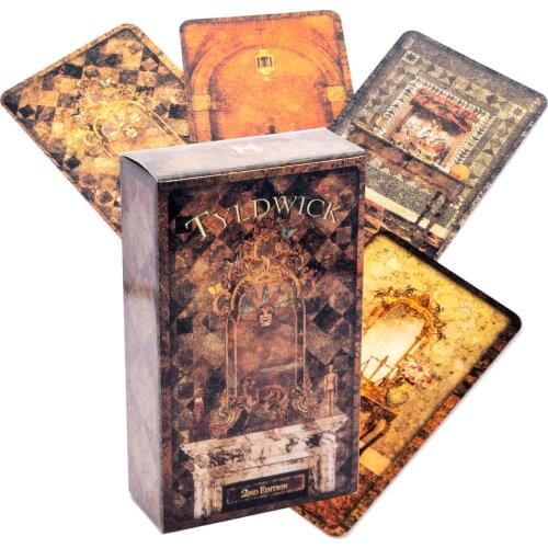 Tyldwick Tarot Cards Divination Deck English Version Entertainment Board Game Playing Cards With PDF Guidebook
