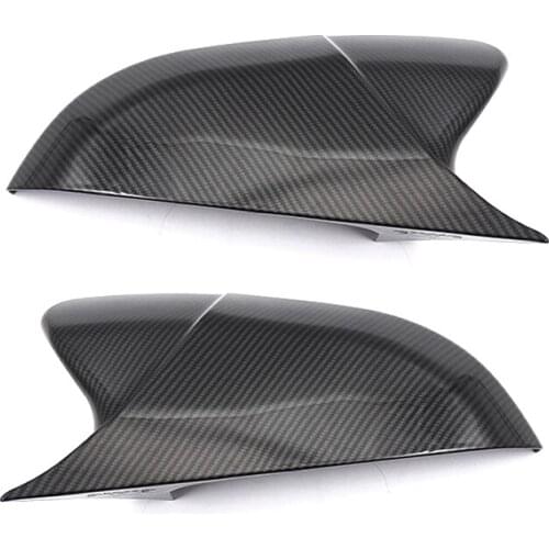 1 Pair for Honda Civic 2016-2020 Modified Rear Mirror Cover Mirror Shell Side Rearview Mirror Cover Wing Mirror Cap