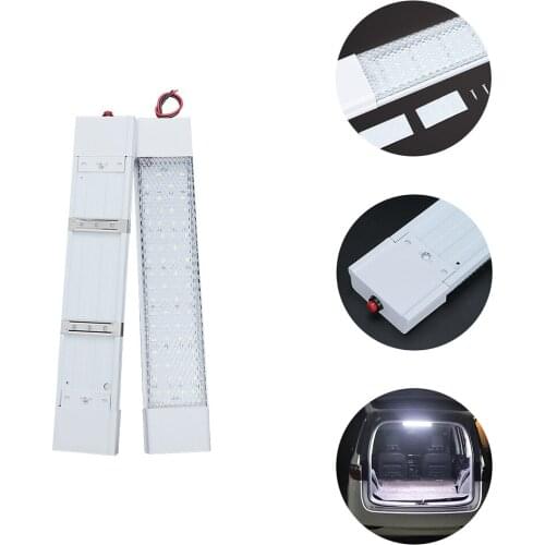 24V Car Vehicle 72-LED Interior Indoor Roof Ceiling Dome Light Reading Lamp