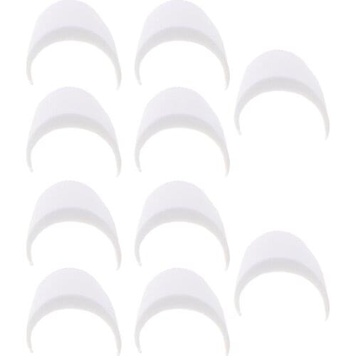 5 Pairs Soft Padded Shoulder Padding Foam Shoulder Pads for Coats Jacket T-shirt Clothes Sewing Accessories